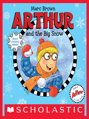 cover image of Arthur and the Big Snow